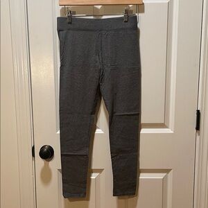 Aerie Charcoal Cotton Leggings Size Medium